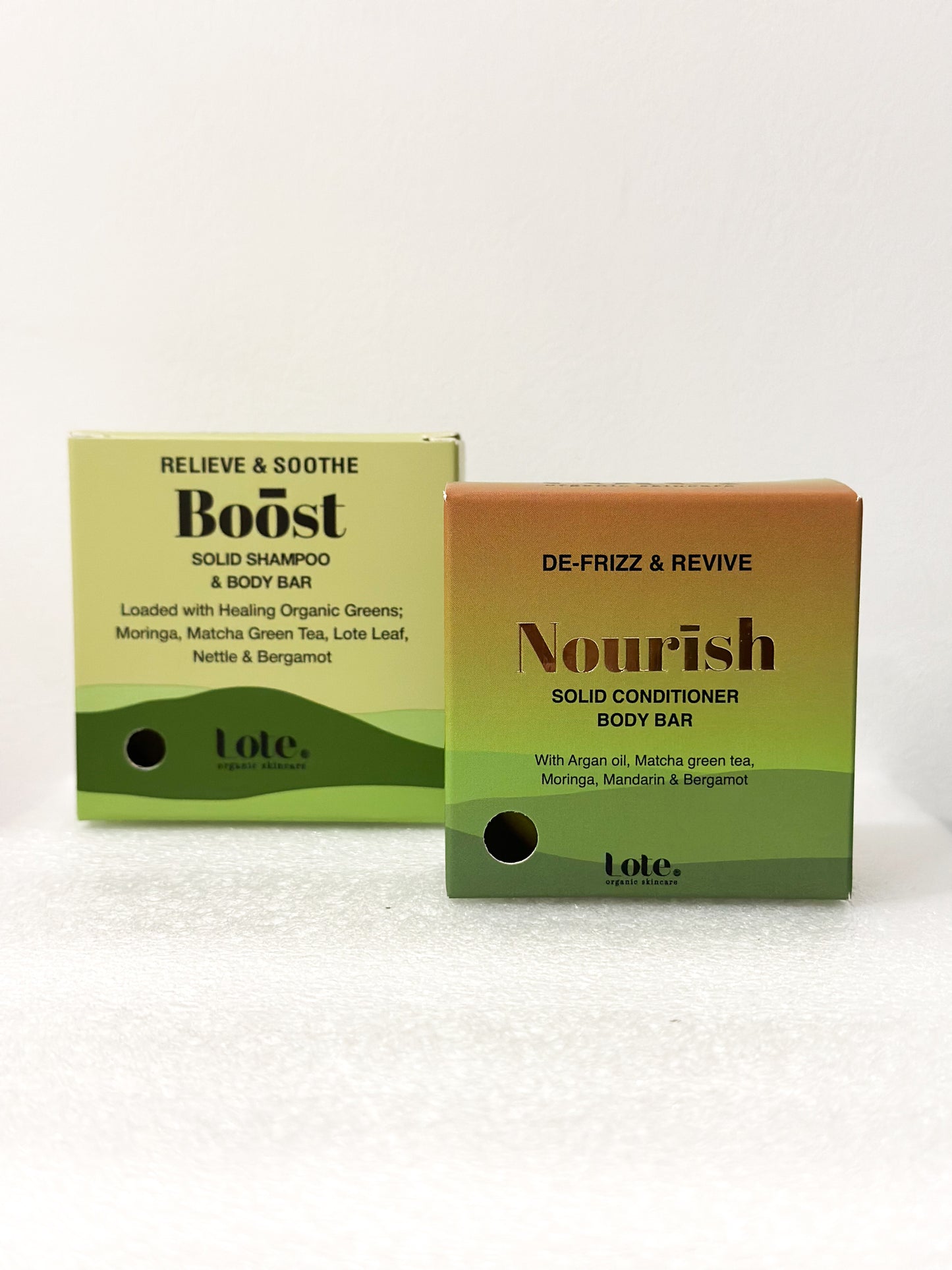 Boost Shampoo & Nourish Conditioner Bar Bundle