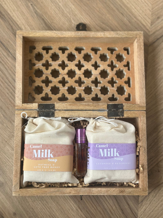 Camel milk soap gift box