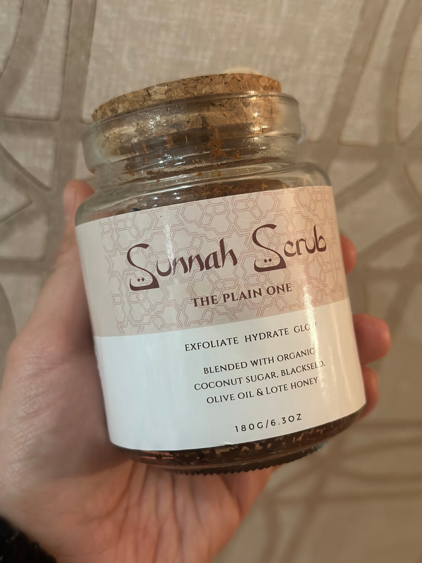 Sunnah Sugar Scrub with Olive & Blackseed