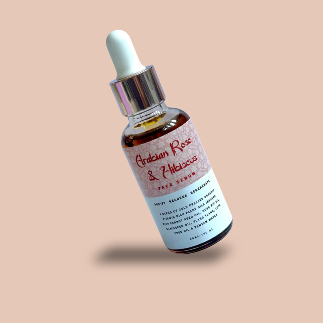 Arabian Rose & Hibiscus Face Serum – Lote Tree Healing